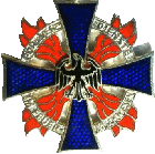 Feuerwehrehrenkreuz Silber